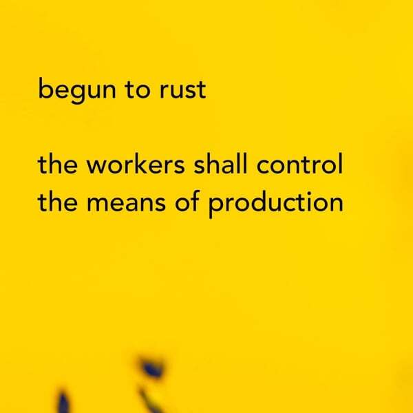Cover art for The Workers Shall Control the Means of Production